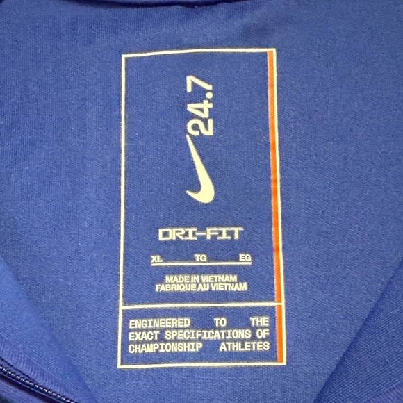 Nike Men’s 24/7 Dri-FIT 1/4 Zip Sweatshirt XL NWT **DISCOUNTED SHIPPING ** - Picture 2 of 5